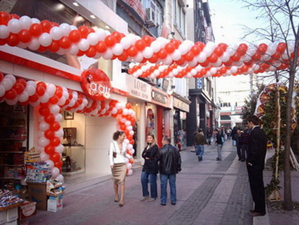Istanbul iek Siparisi - Dgn Organizasyonu isyeri balon sslemesi